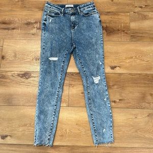 Judy Blue High Rise Raw Hem